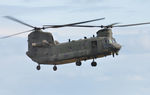 ZA681 @ EGFH - RAF helicopter of the Chinook Display Team. - by Roger Winser