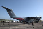 F-RBAR @ LFBG - A well-guarded Airbus A400M-180 Atlas of the French Air Force at BA709 Cognac - Châteaubernard Air Base, France, 21 may 2022