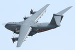 F-RBAR @ LFBG - Flight display of an Airbus A400M-180 Atlas of the French Air Force at BA709 Cognac - Châteaubernard Air Base, France, 21 may 2022