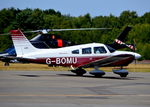 G-BOMU @ EGLK - Piper PA-28-181 Cherokee Archer II at Blackbushe. Ex N1631H