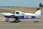 SE-KSZ @ EGSH - Arriving at Norwich from Heligoland.
