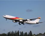 9H-AHUB @ EKCH - 9H-AHUB taking off rw 22R