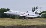 M-ODUS @ EGFH - Visiting bizjet departing to Cannes. - by Roger Winser