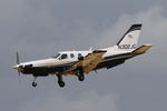 N302JG @ EGSH - Landing at Norwich. - by Graham Reeve