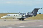 D-CJMS @ EGSH - Arriving at Norwich from Majorca.