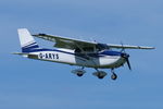 G-ARYS @ X3CX - Landing at Northrepps.