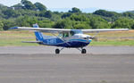 G-NWFG @ EGFH - Visiting Skyhawk operated by North Weald Flying Group. - by Roger Winser