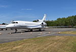 N542GP @ EGLK - Dassault Falcon 7X at Blackbushe. - by moxy