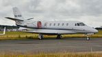 OM-NDB @ BOH - Parked at Technicair ex N48XL and G-OJER - by John Coates