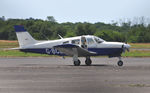 G-BCJO @ EGFH - Visiting Cherokee Arrow II - by Roger Winser