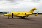 OY-JJC @ EHLE - Lelystad Airport after transport of a patient from Malaga - by Jan Bekker