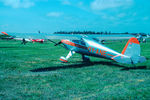 OY-ANE @ EKVJ - A pretty airplane at Stauning. Scanned from a slide. - by sparrow9