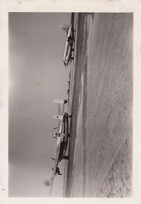 G-AGNS @ BSR - In Iraq 1949 used by IPC for pipeline inspections - by David Beeston