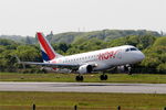 F-HBXA @ LFRB - Embraer 170LR, Landing rwy 07R, Brest-Bretagne Airport (LFRB-BES) - by Yves-Q