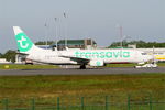 F-GZHJ @ LFRB - Boeing 737-86J, Boarding area, Brest-Bretagne airport (LFRB-BES) - by Yves-Q