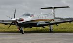 HB-FVA @ EGHH - Parked at BAS - by John Coates