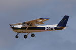 G-HIVE @ EGSH - Landing at Norwich. - by Graham Reeve