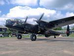 G-ASXX - Preserved Avro Lancaster 'Just Jane' at East Kirkby. In a taxyable condition but intended to return to flight. - by PhilR