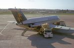 G-ASJI @ EGJJ - Loading cargo on the ramp at Jersey prior to the BR006 service back to Gatwick. - by PhilR
