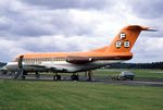 PH-MOL @ EGLF - Fokker demonstrator on display at the Farnborough Air Show of 1970. - by PhilR