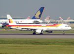 EC-IXD @ EGLL - Takeing off 27R at LHR - by PhilR