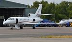 M-ODUS @ BOH - Parked at Thurston Aviation - by John Coates