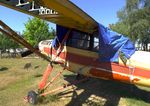 OE-BVL - Aero L-60 Brigadyr (awaiting restoration, minus rudder and wingbox outer skin) at the Flugplatzmuseum Cottbus (Cottbus aviation museum)