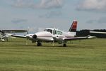G-BJNZ @ EGTB - G-BJNZ 1979 Piper Pa-23 Aztec at Air Expo, Booker - by PhilR