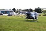G-CHOP @ EGTB - G-CHOP (XT221) 1966 Westland Bell 47G-3B-1 Aiat r Expo, Booker - by PhilR