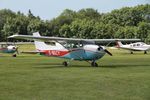 G-WACY @ EGTB - 1984 Reims Cessna F172P at Air Expo, Booker - by PhilR