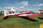 G-BWJY @ EGTB - WG469 1951 DH Chipmunk T10 ex RAF visiting Air Expo at Booker - by PhilR