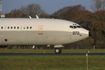 4X-JYV @ LFRB - Israeli Air Force Boeing 707-3L6C, Taxiing rwy 25L, Brest-Bretagne Airport (LFRB-BES) - by Yves-Q