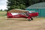 G-AGXN @ EGHP - G-AGXN 1946 Auster J1N Alpha at Popham fly in - by PhilR