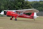 G-AHHT @ EGHP - G-AHHT 1946 Auster J1N Alpha at Popham fly in - by PhilR