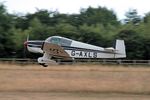 G-AXLS @ EGHP - G-AXLS 1959 SAN Jodel DF105A at Popham fly in - by PhilR