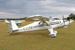G-LUSK @ EGHP - G-LUSK 1947 Luscombe 8F Silvaire Popham fly in - by PhilR