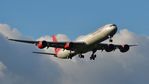 G-ECLB @ EGHH - On approach to 08 - by John Coates