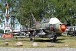 25 04 - Sukhoi Su-22M-4 FITTER-K (with recce and electronic warfare pods) at the Flugplatzmuseum Cottbus (Cottbus airfield museum) - by Ingo Warnecke