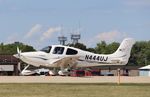 N444UJ @ KOSH - Cirrus SR22 - by Mark Pasqualino