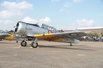 G-BTXI @ EGSU - FE695 1942 Noorduyn Aviation AT-6 Harvard llB RAF BoB 75th Anniversary Duxford - by PhilR