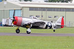 G-THUN @ EGTD - 549192 (G-THUN) 1945 Republic P-47D Thunderbolt USAF 'Nellie B' Dunsfold - by PhilR