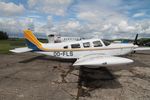 OO-FLS @ EGTD - OO-FLS Piper PA-32 Cherokee Six at Dunsfold - by PhilR