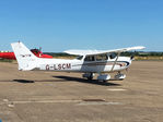G-LSCM @ EGSU - Cessna 172S Skyhawk Duxford - by PhilR
