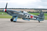 G-OLEG @ EGSU - G-OLEG 1944 Yakolev Yak 3M BoB Air Show Duxford - by PhilR