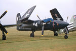 G-RUMT @ EGSU - USMC Grumman F7F-3P Tigercat Flying Legends Duxford - by PhilR