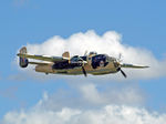 F-AZZU @ EGSU - F-AZZU 1945 North American B-25J Mitchell at Flying Legends Duxford - by PhilR