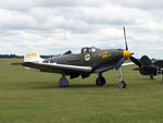 42-19993 @ EGSU - Bell P-39Q Airacobra 42-19993 at Flying Legends Duxford - by PhilR
