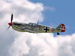 G-AWHK @ EGSU - HA-1112-M1L Buchon C.4K-102 Flying Legends Duxford - by PhilR
