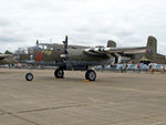 N25644 @ EGSU - 1943 North American B-25D Mitchell N25644 at Flying Legends Duxford - by PhilR