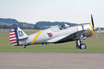 N80FR @ EGSU - 38-210 (N80FR) 1939 Curtis P-36C Hawk USAAC Duxford - by PhilR